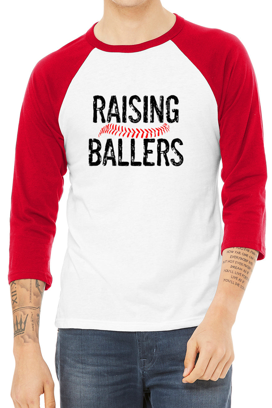 Raising Ballers Baseball Tee