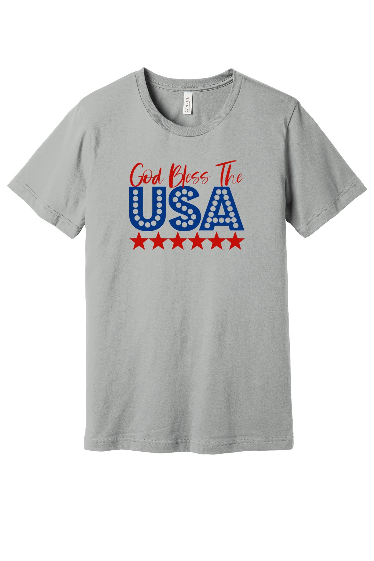 God Bless USA Adult T-Shirt