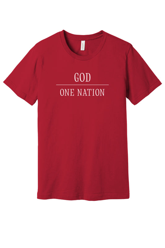One Nation Under God Adult T-Shirt