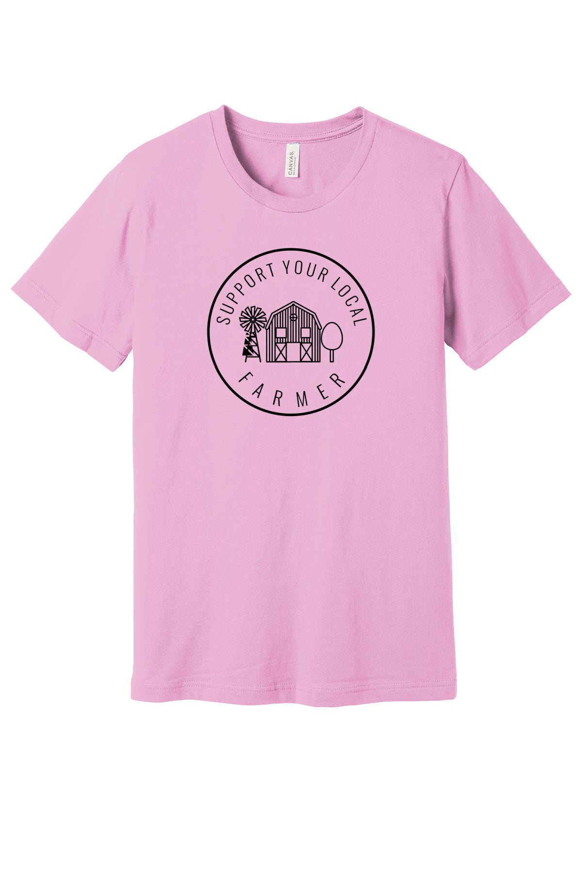 Support Your Local Farmer Adult T-Shirt