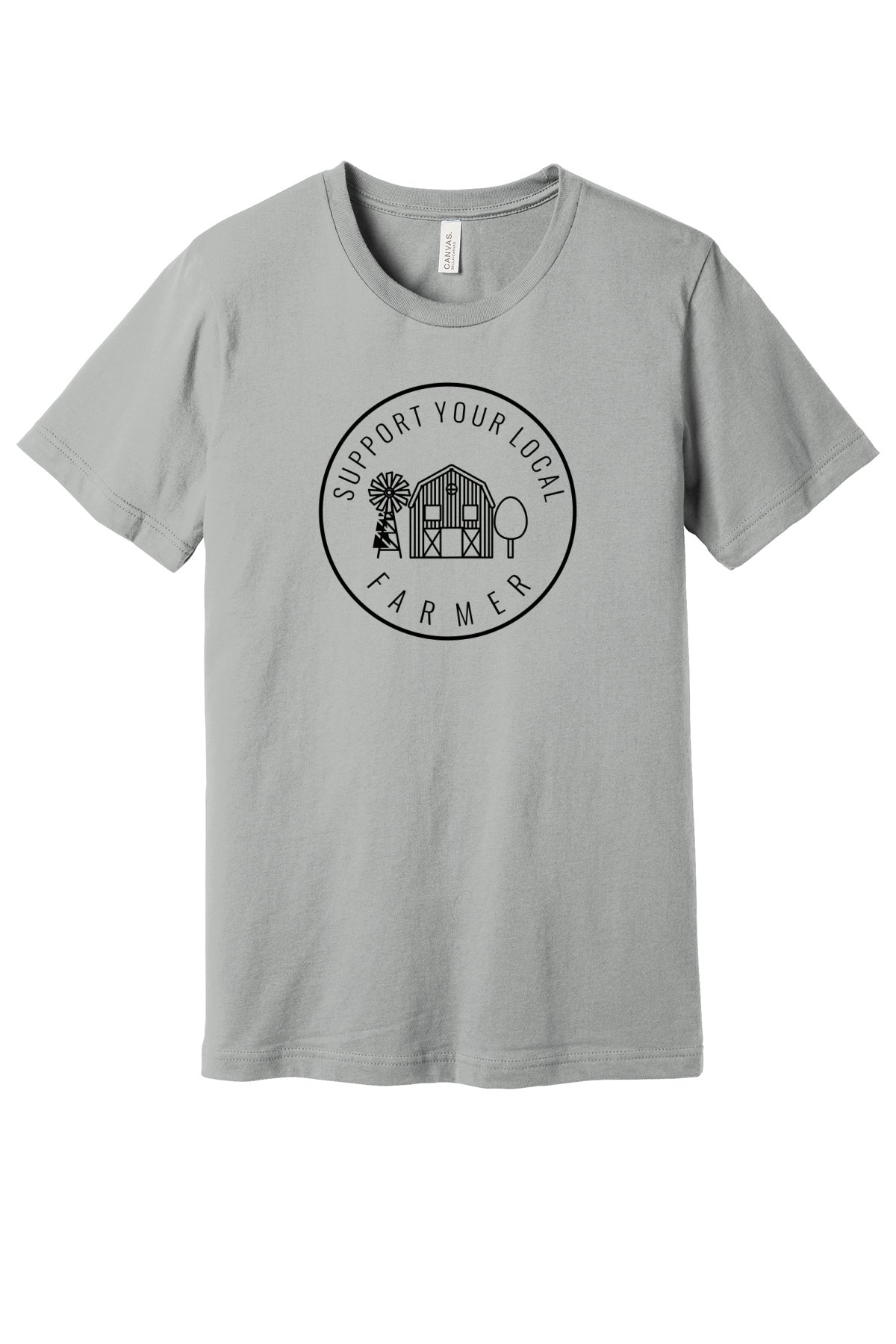 Support Your Local Farmer Adult T-Shirt