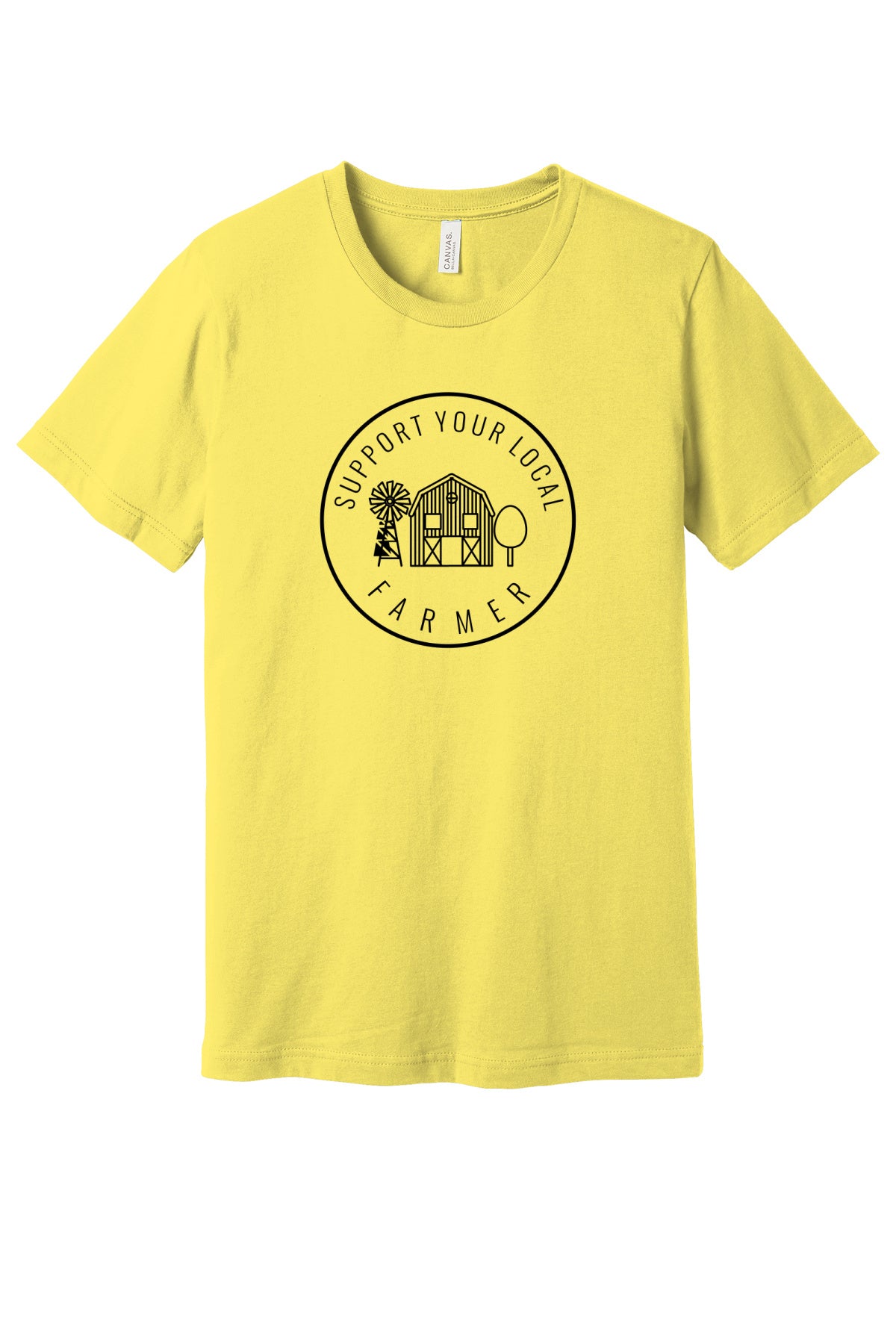 Support Your Local Farmer Adult T-Shirt