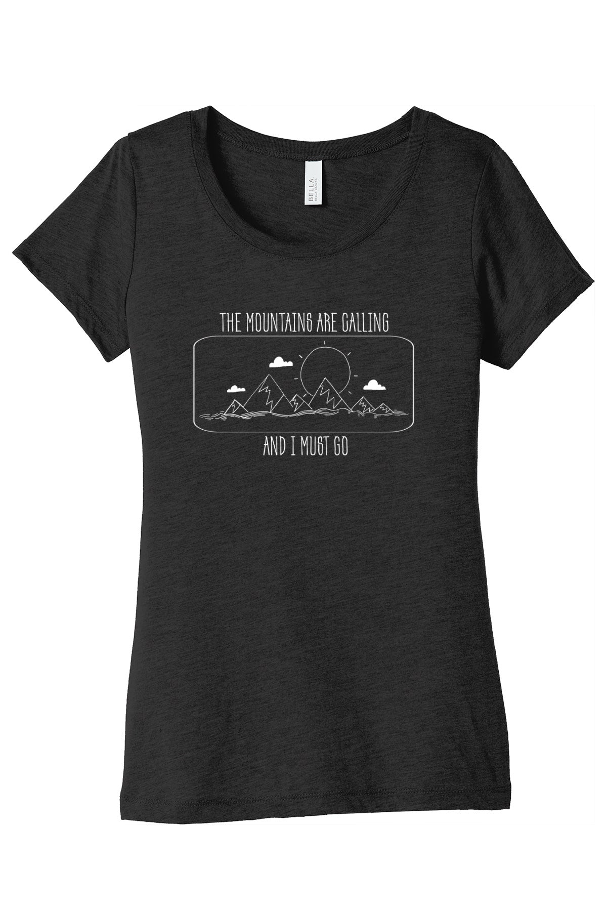 The Mountains Are Calling Adult T-Shirt
