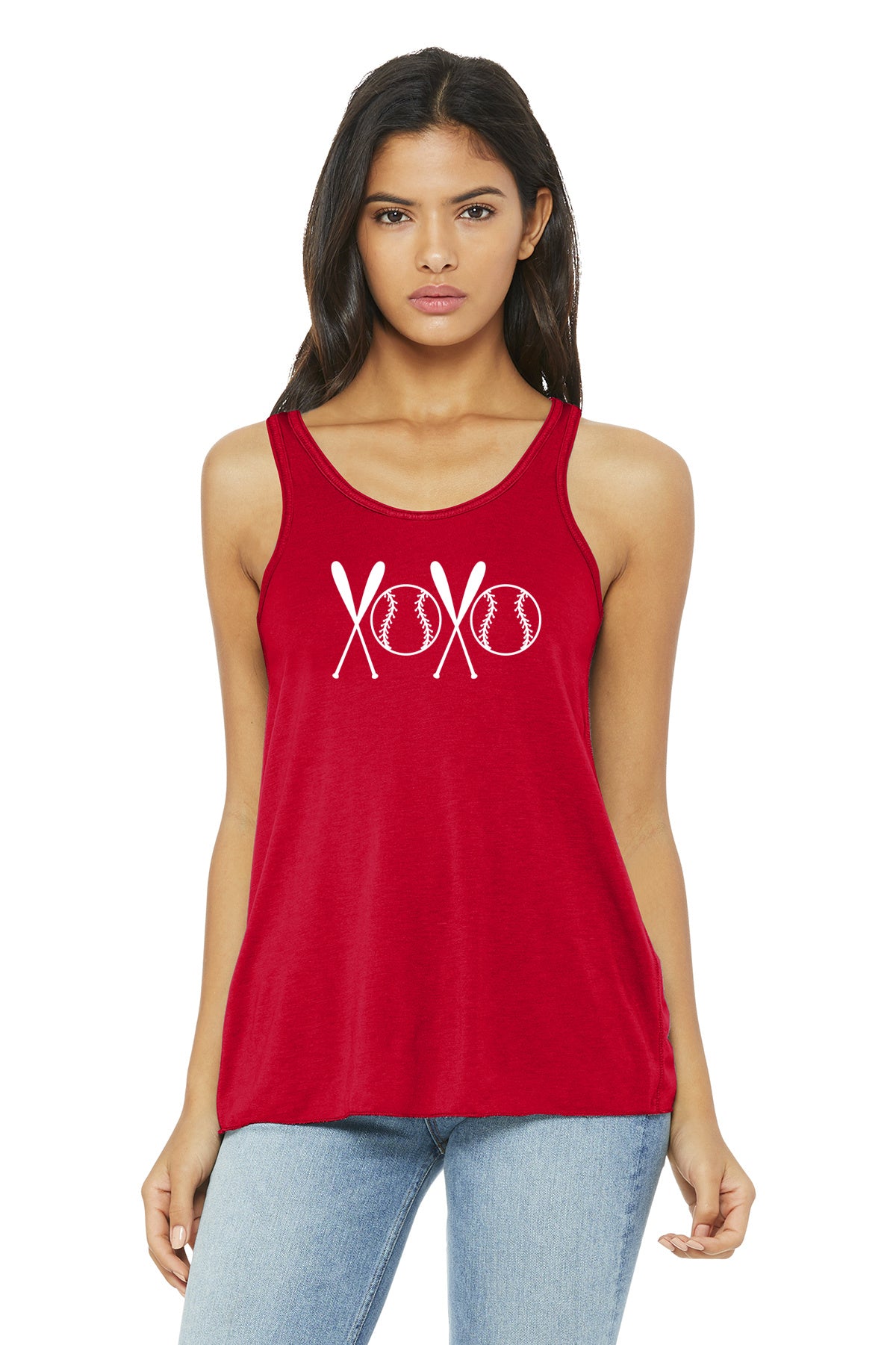 Baseball XOXO Adult Tank