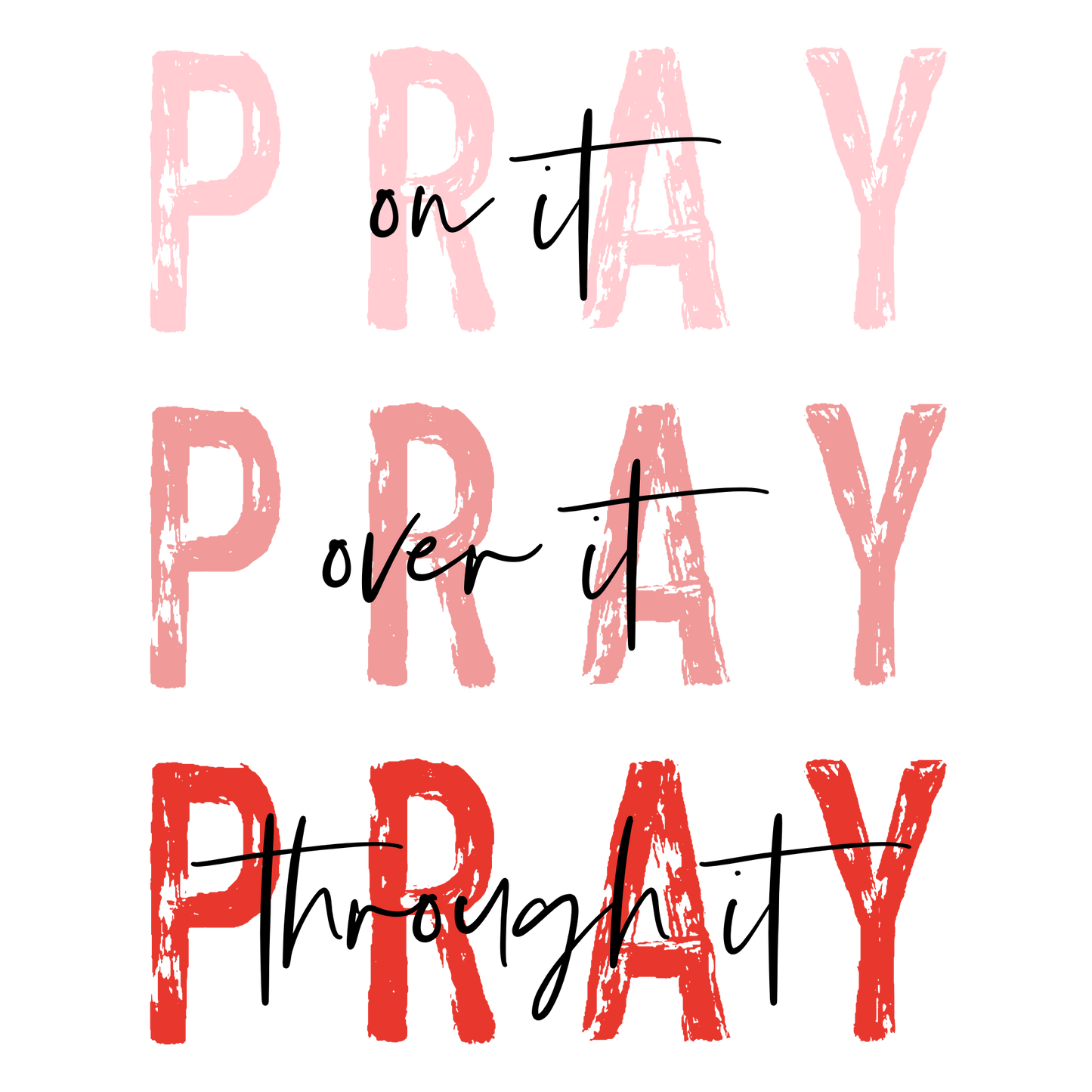 Pray Crew Neck Sweater