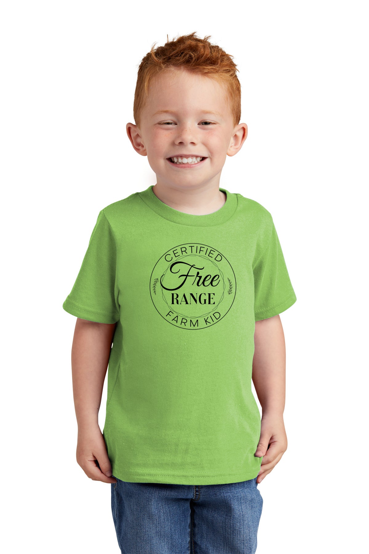 Free Range Farm Kid Toddler T-Shirt