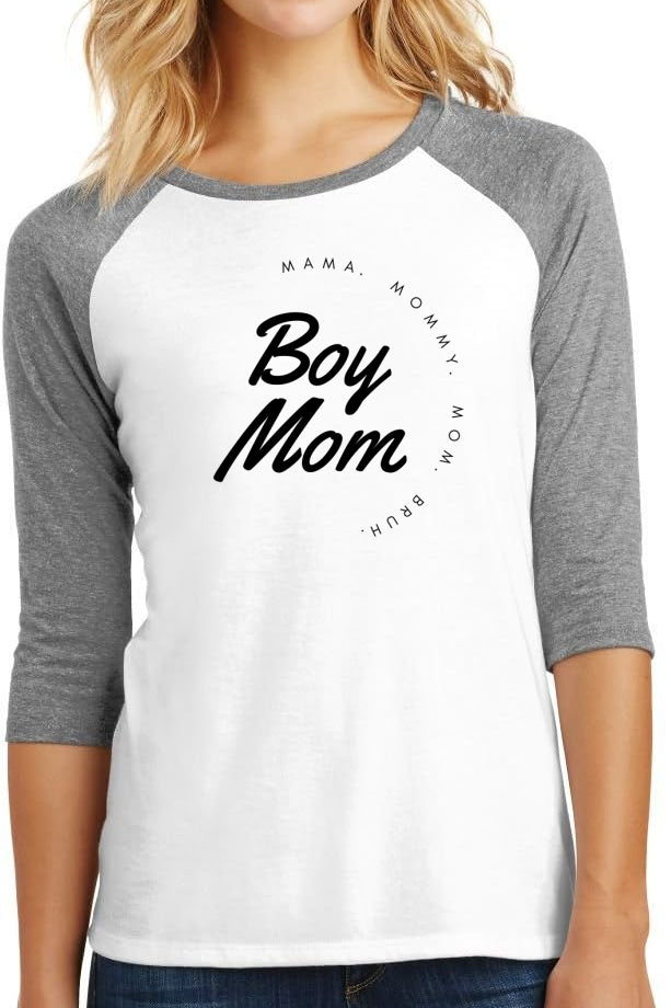 Boy Mom Women's 3/4 Sleeve Shirt