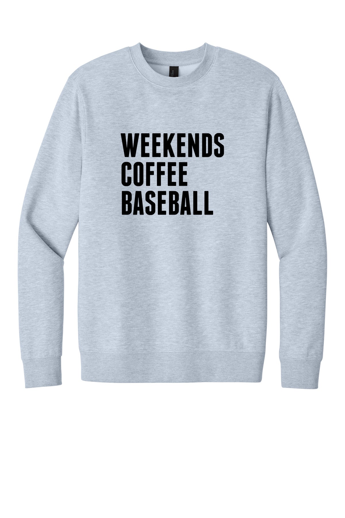Weekends Coffee Sports Crew Neck
