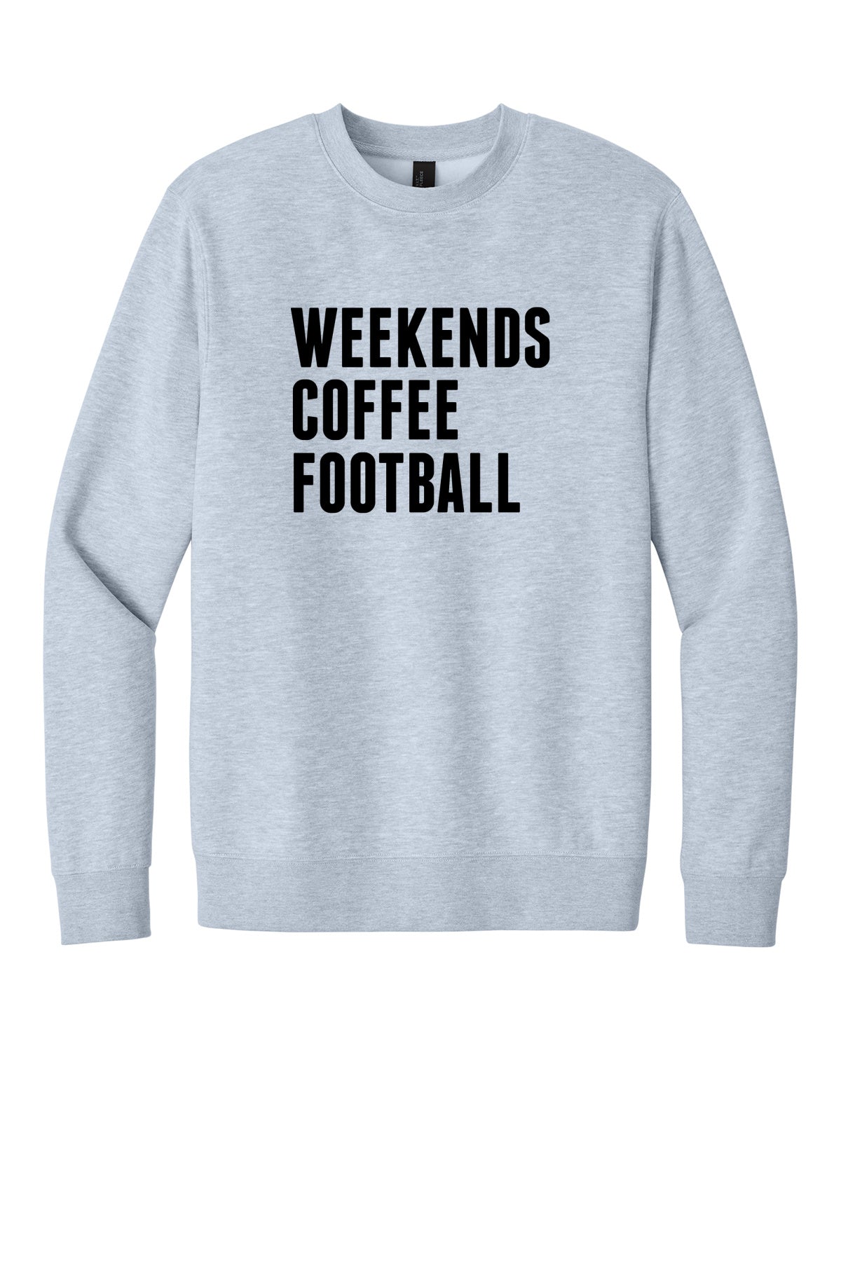 Weekends Coffee Sports Crew Neck
