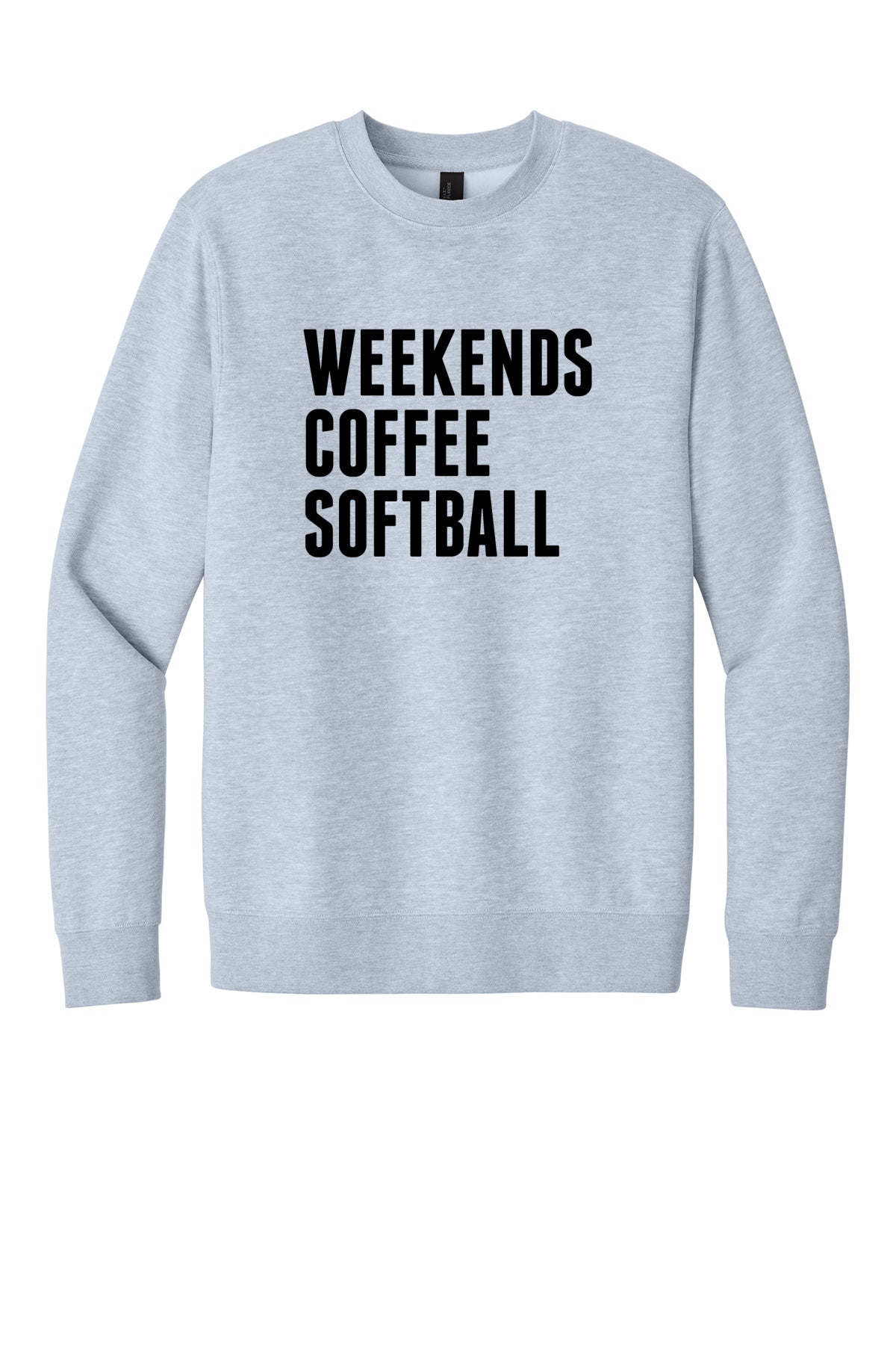 Weekends Coffee Sports Crew Neck