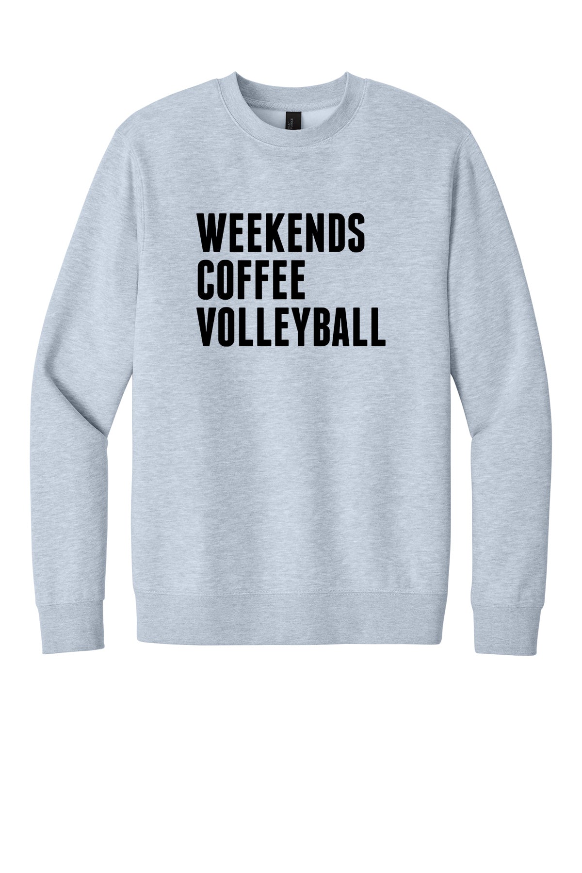 Weekends Coffee Sports Crew Neck