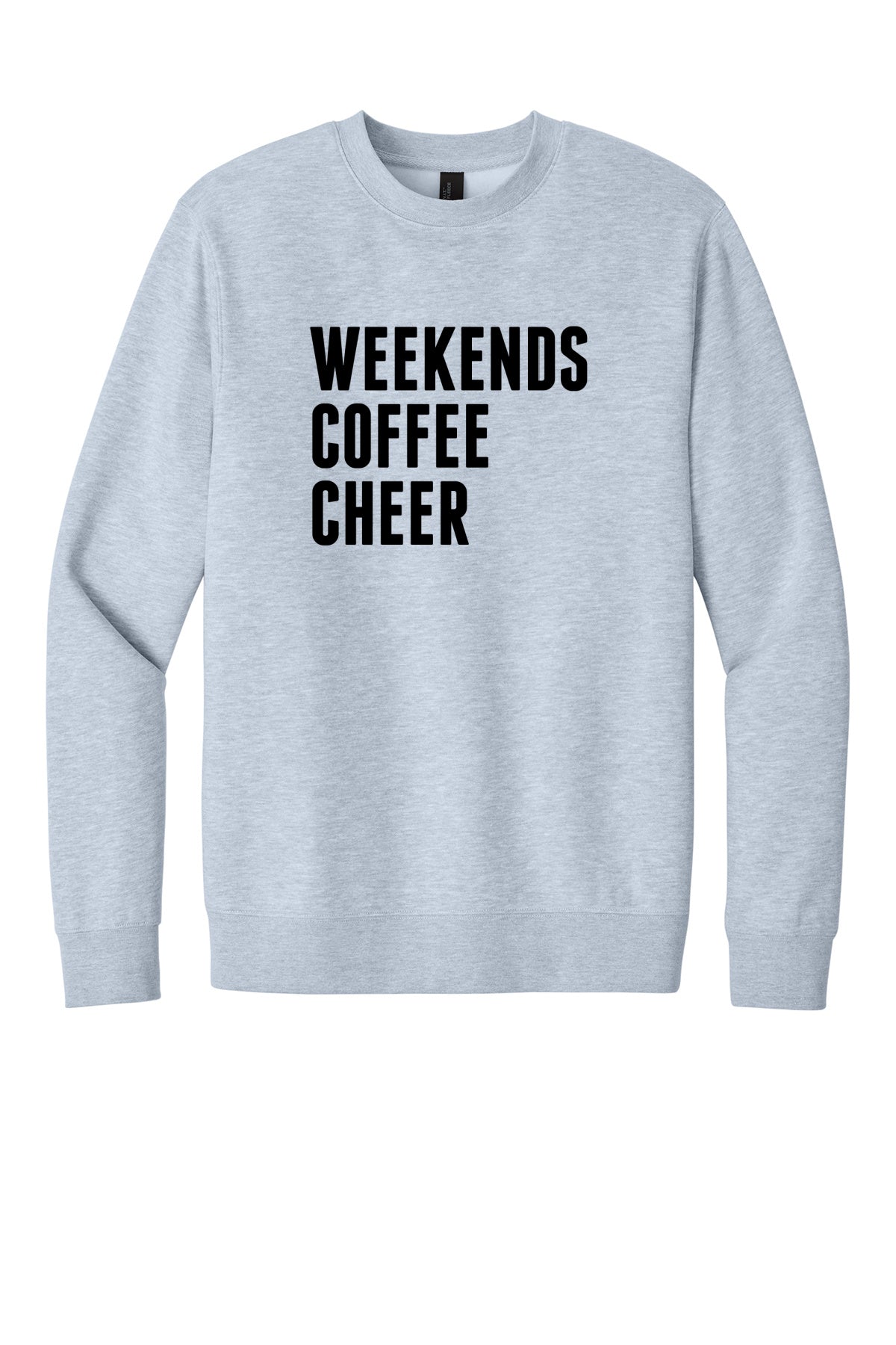 Weekends Coffee Sports Crew Neck