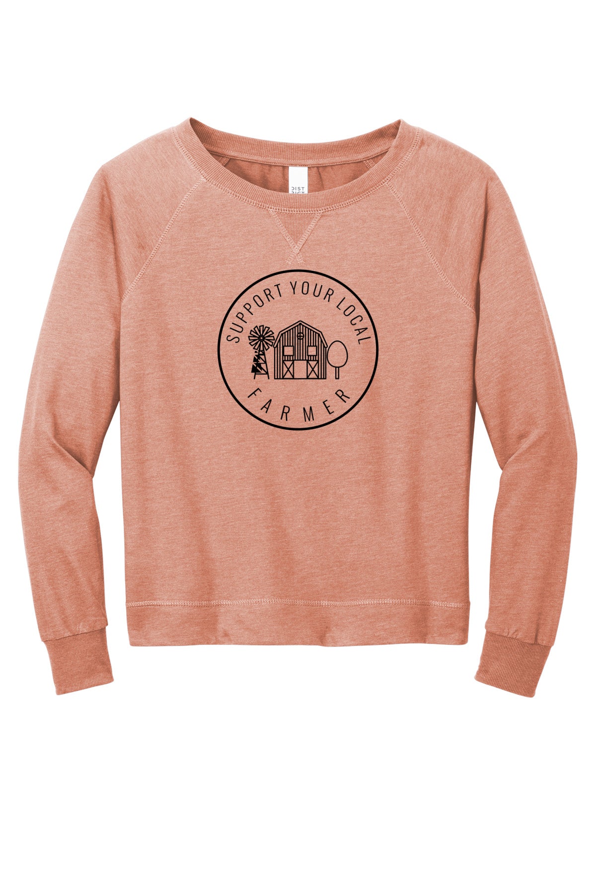 Support Your Local Farmer Women's Crew Neck