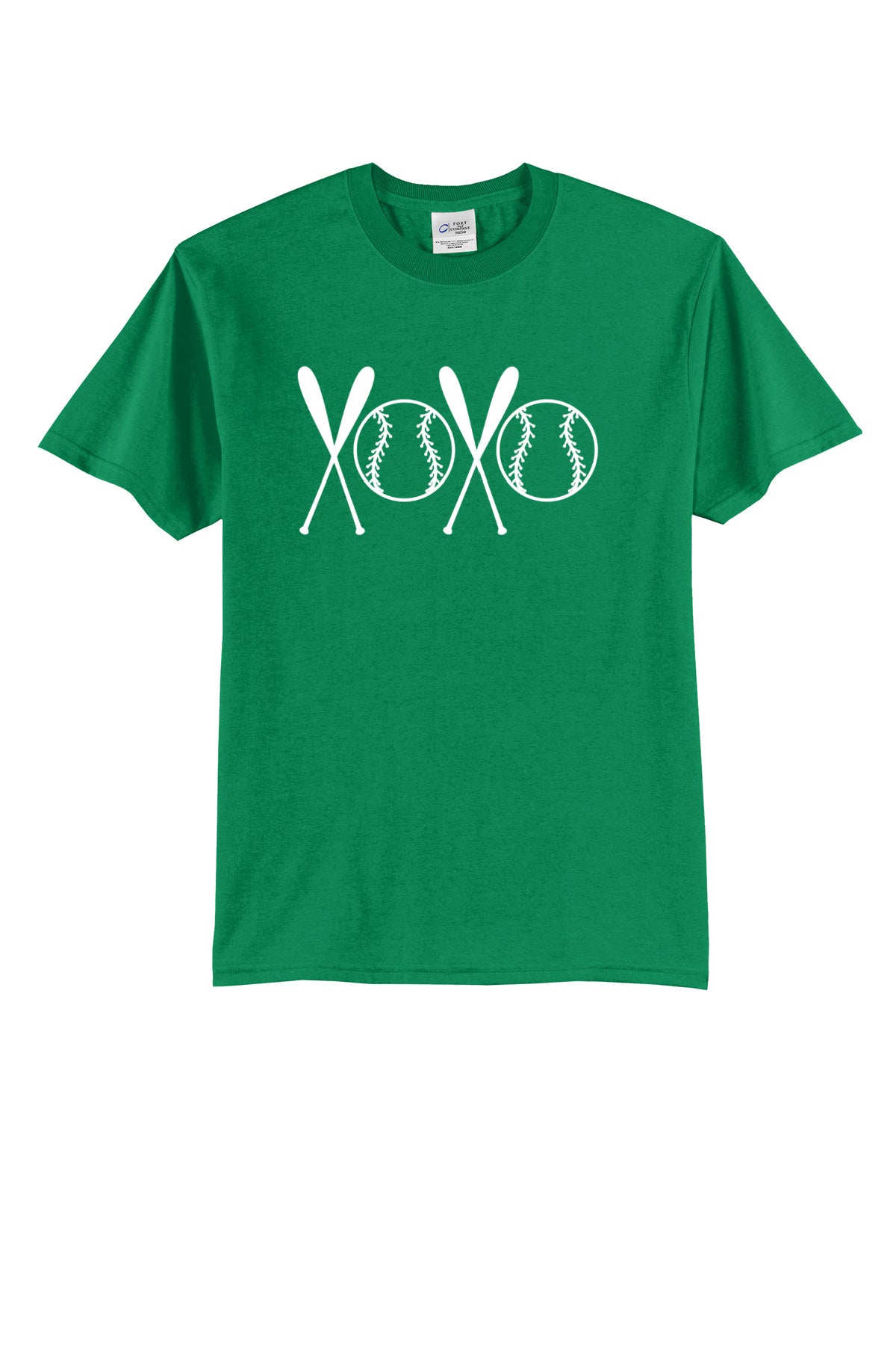 Baseball XOXO Adult T-Shirt