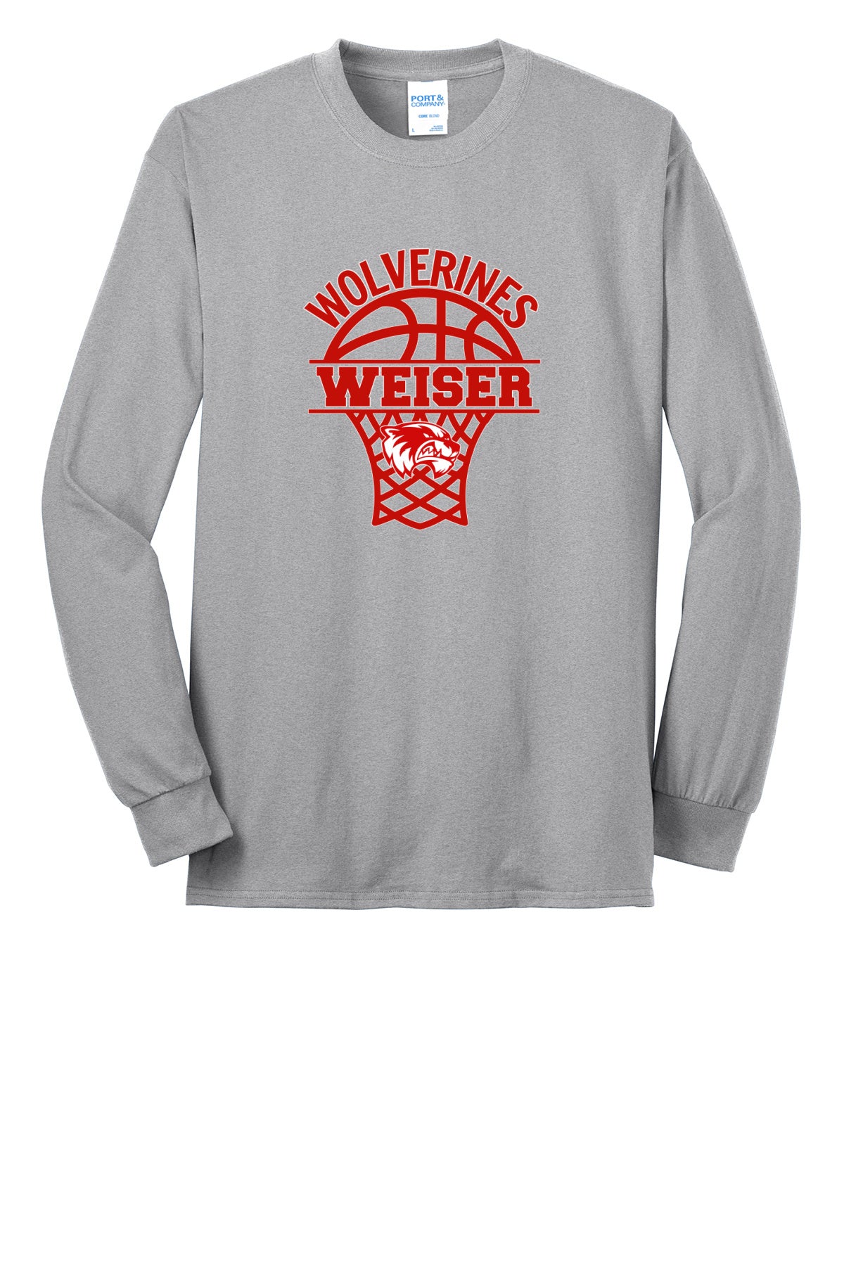 WMS Girls Basketball Fans Long Sleeve