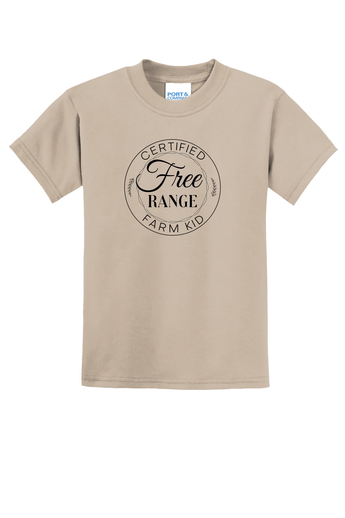 Free Range Farm Kid Youth T-Shirt