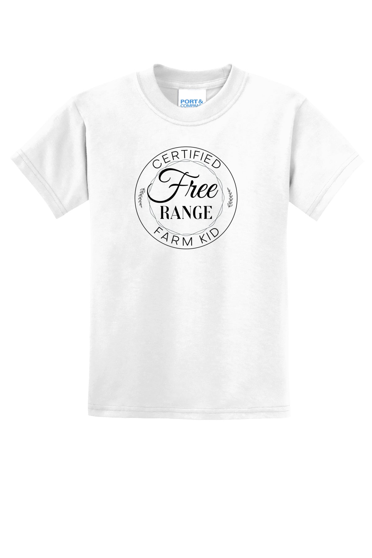 Free Range Farm Kid Youth T-Shirt