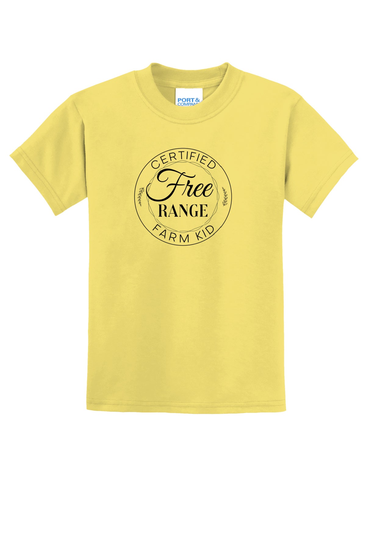 Free Range Farm Kid Youth T-Shirt