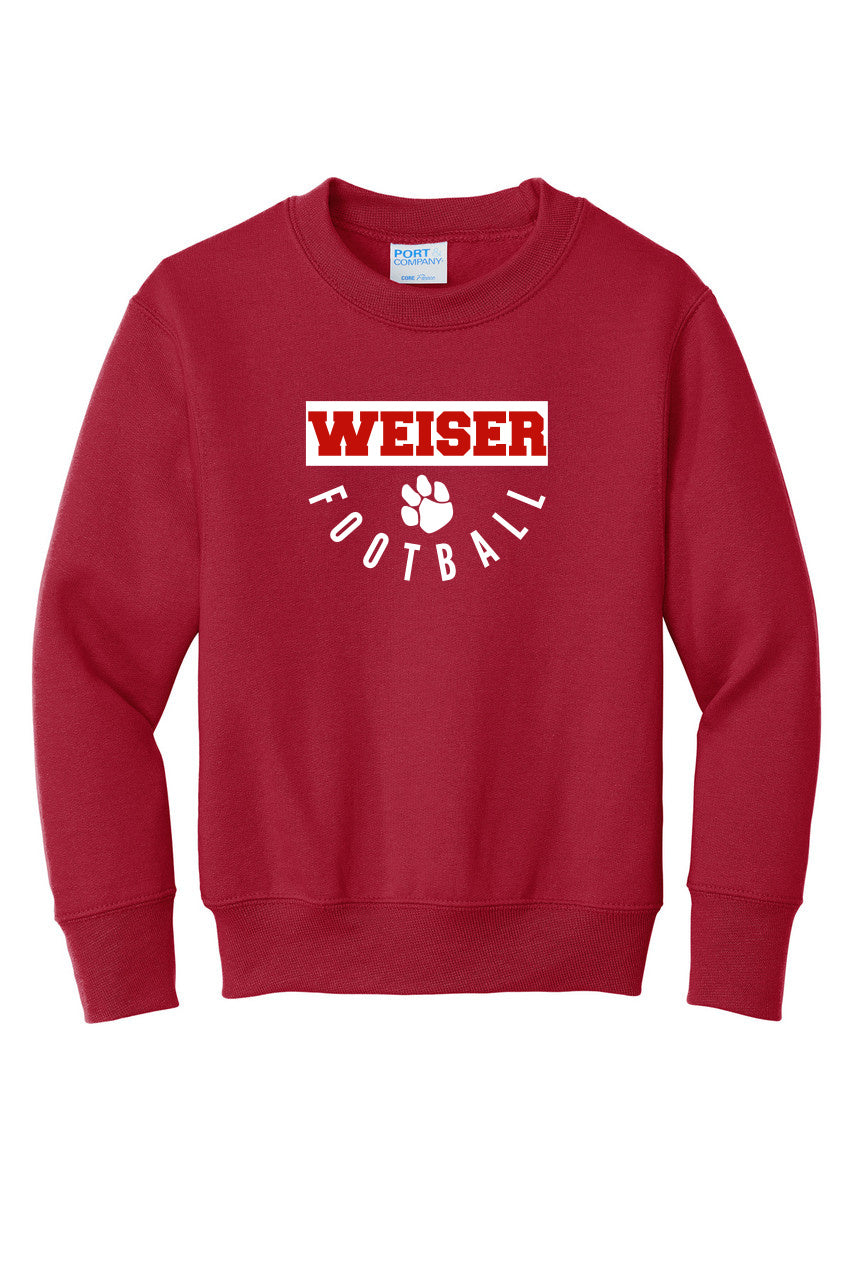 Weiser Football 2 Crew Neck