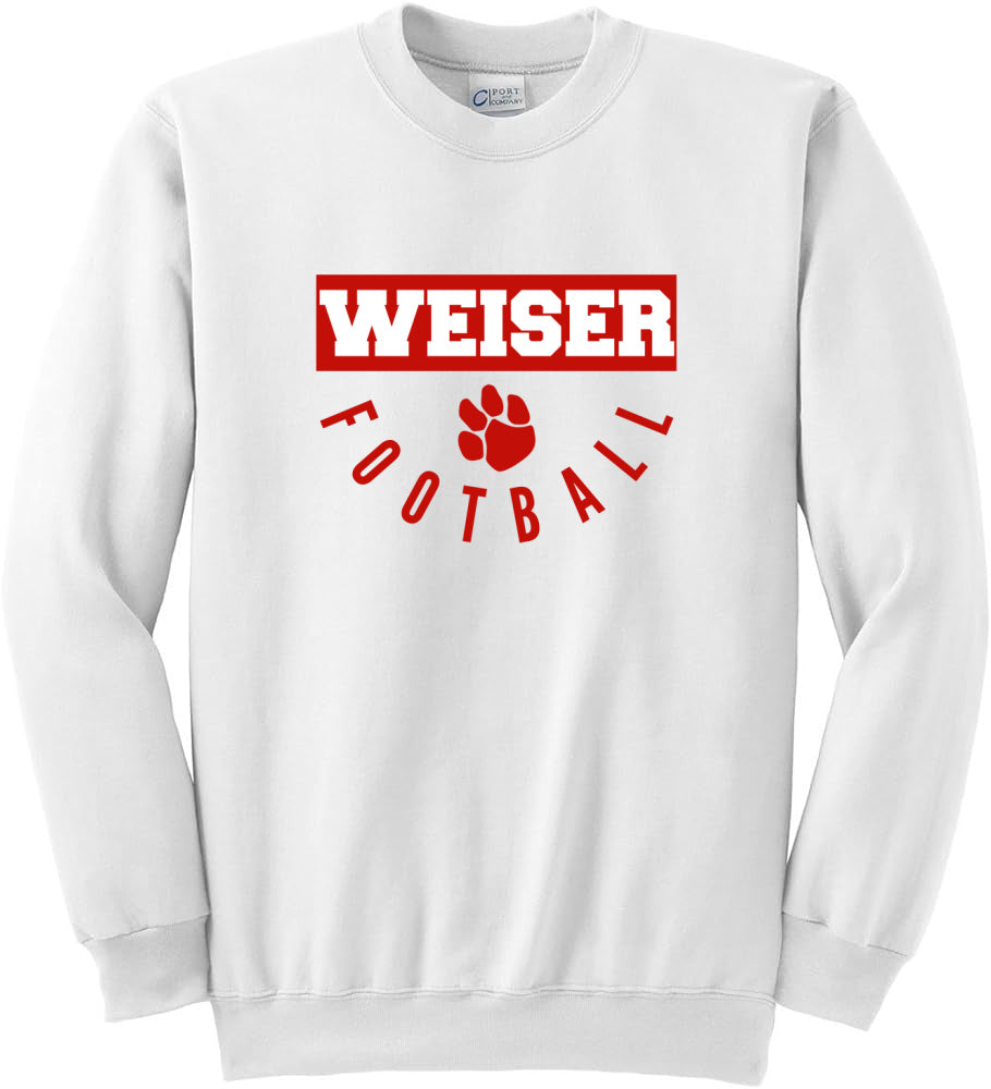 Weiser Football 2 Crew Neck