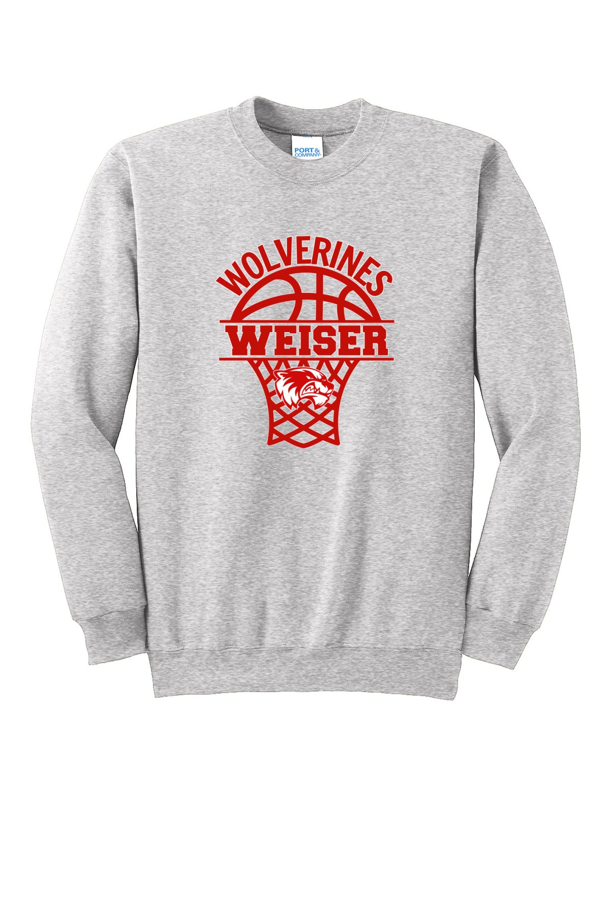 WMS Girls Basketball Fans Crew Neck