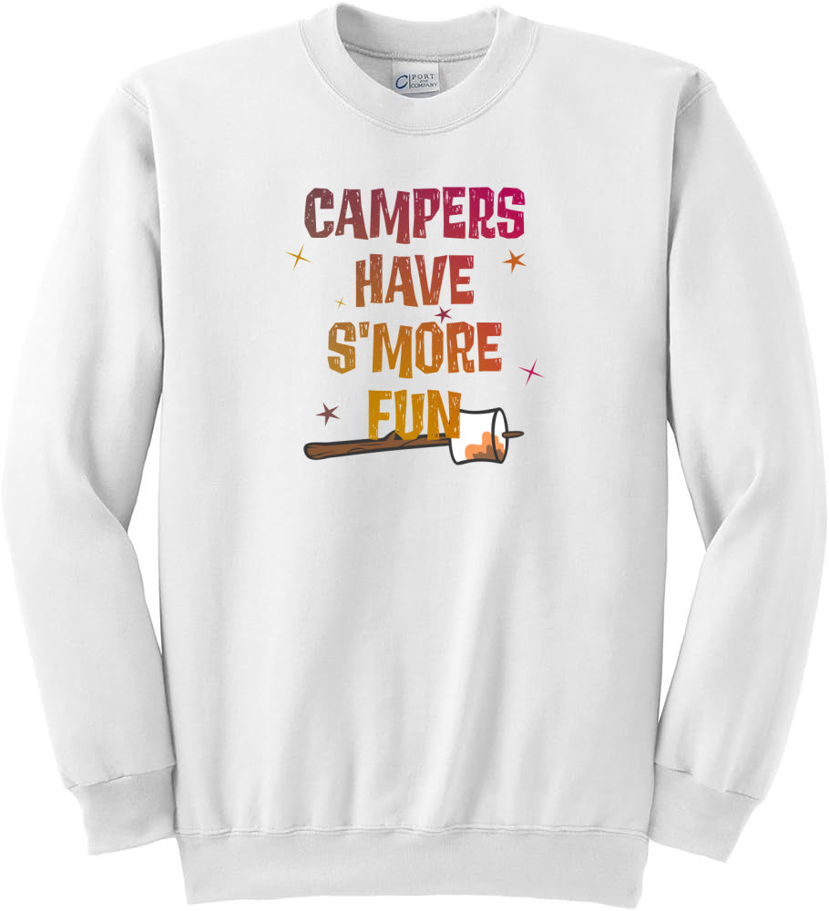 Campers Have Smore Fun Youth Crew Neck
