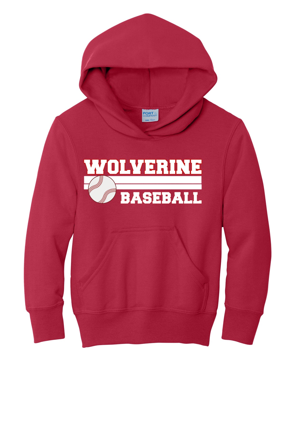 Toddler Hoodie Weiser Baseball 3
