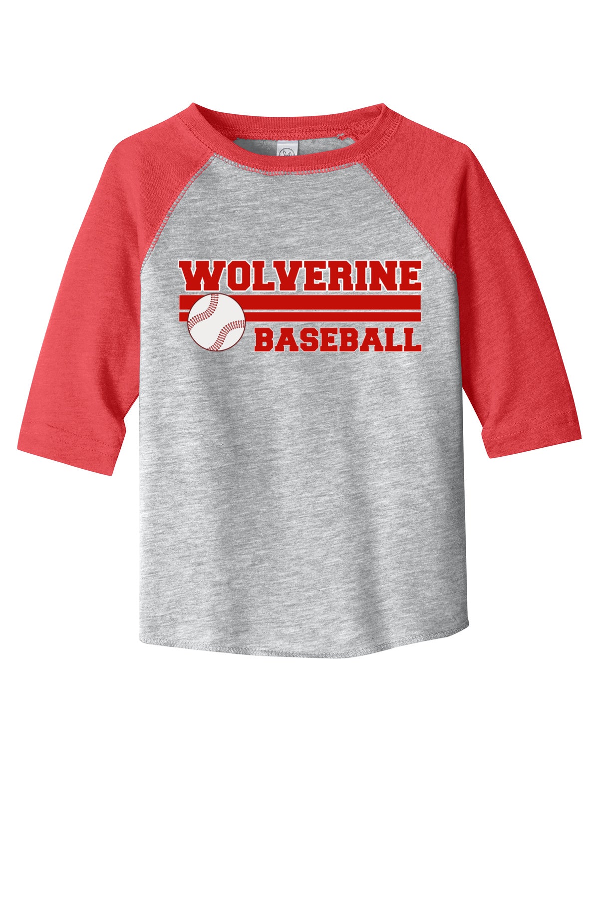 Toddler 3/4 Sleeve Weiser Baseball 3