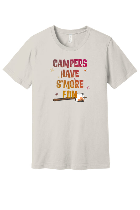 Campers Have Smore Fun Adult T-Shirt