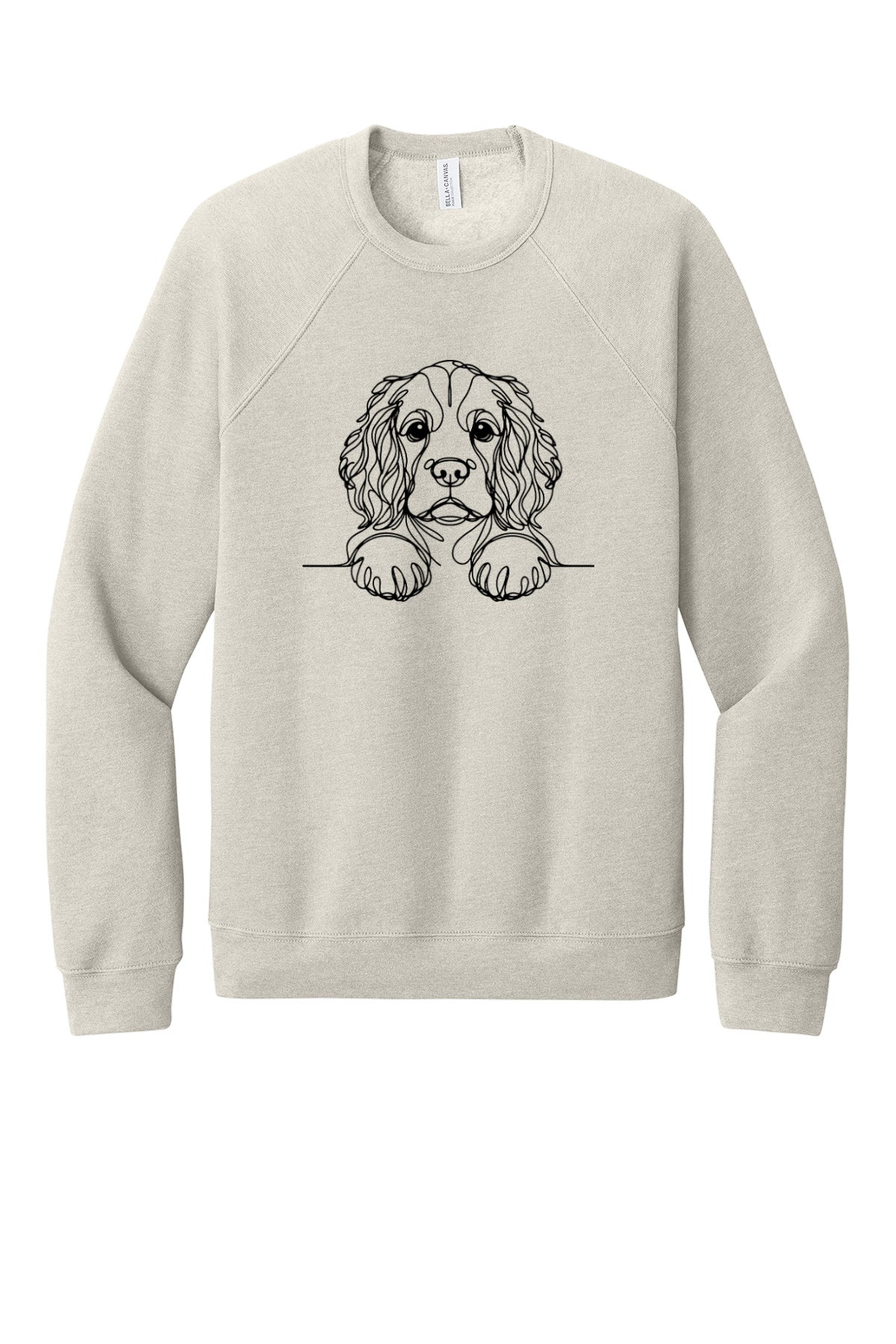 Dog Sketch Small Breed Crew Neck