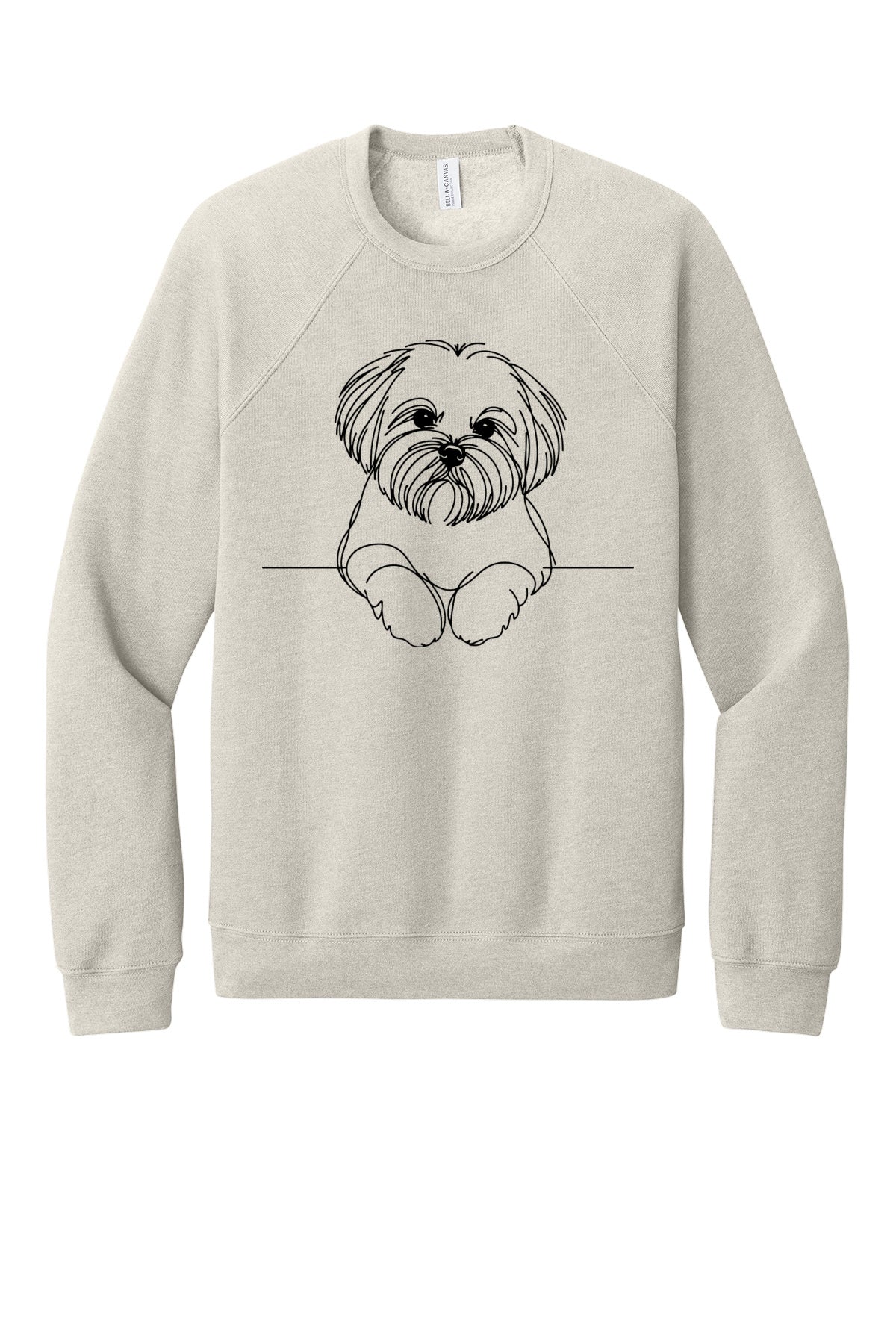 Dog Sketch Small Breed Crew Neck