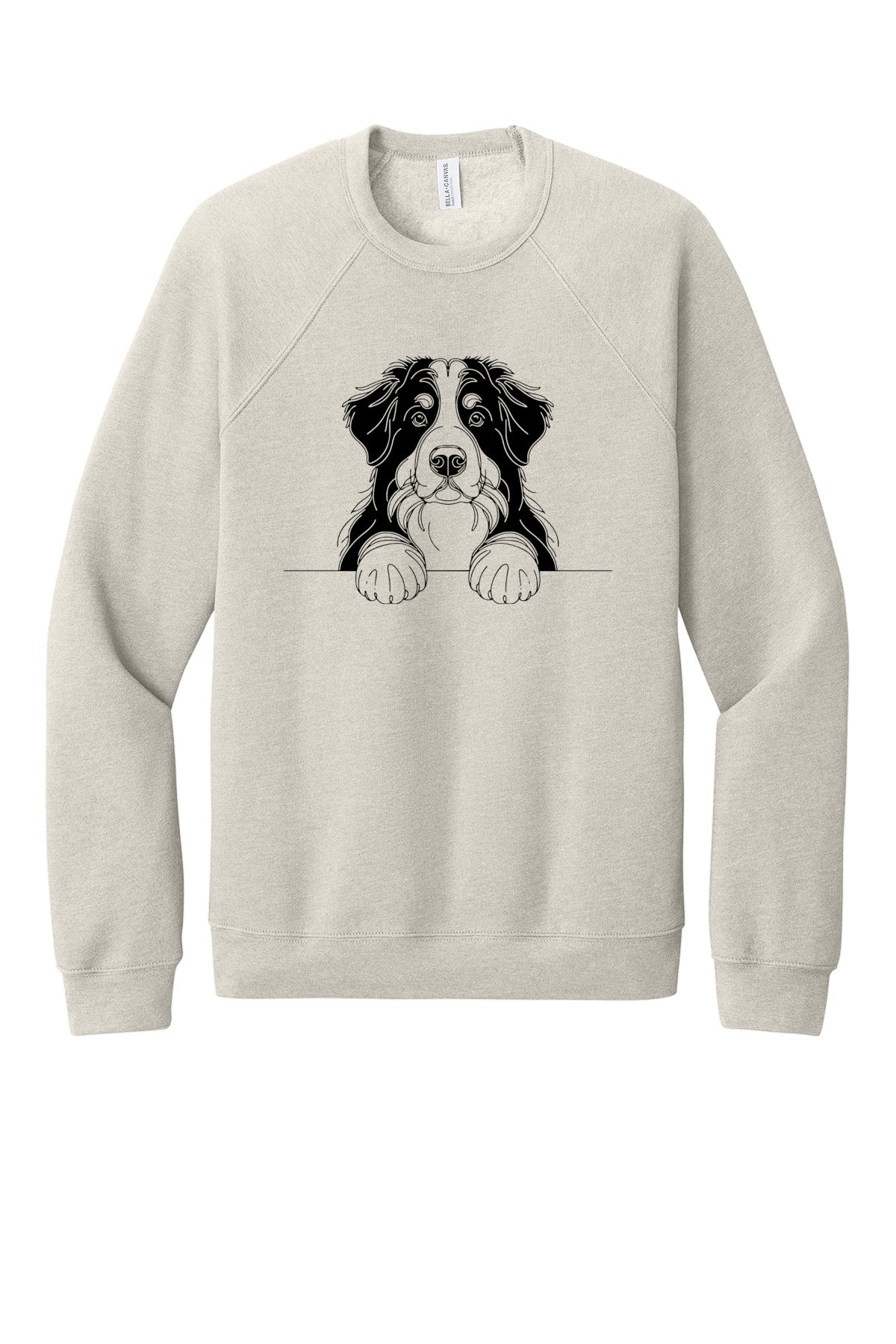 Dog Sketch Large Breed Crew Neck