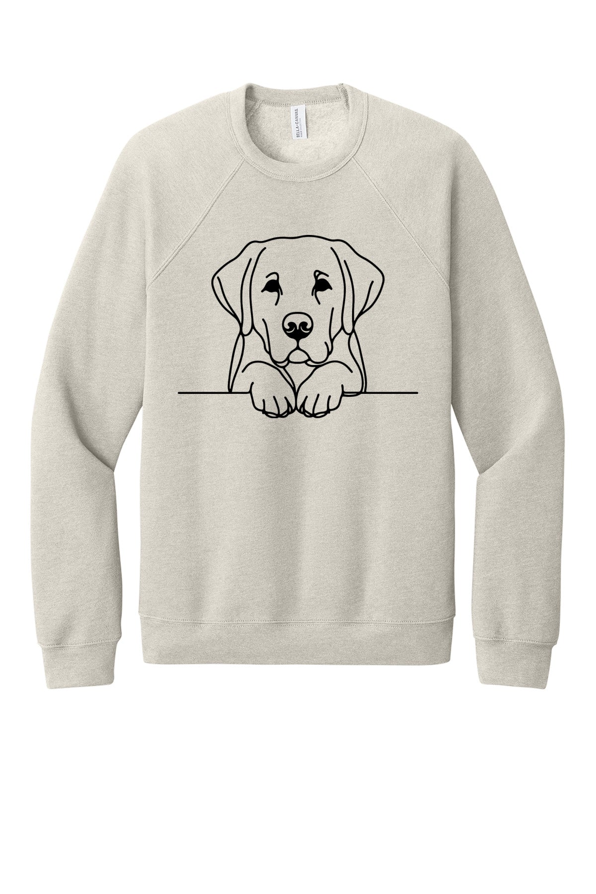 Dog Sketch Large Breed Crew Neck