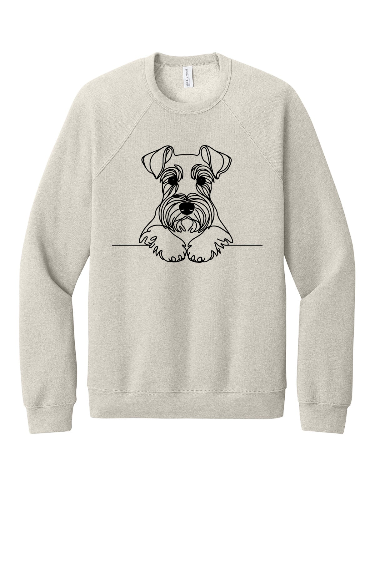 Dog Sketch Small Breed Crew Neck