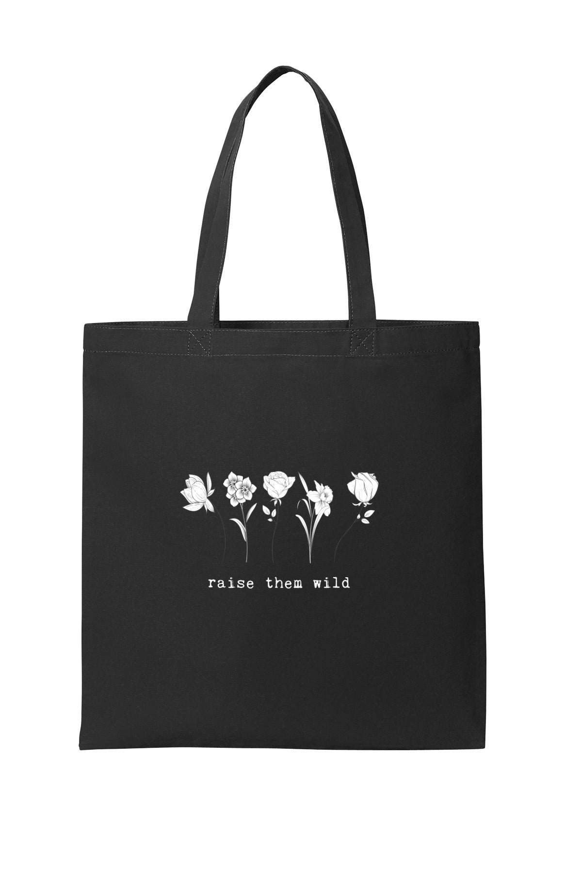 Raise Them Wild Tote Bag