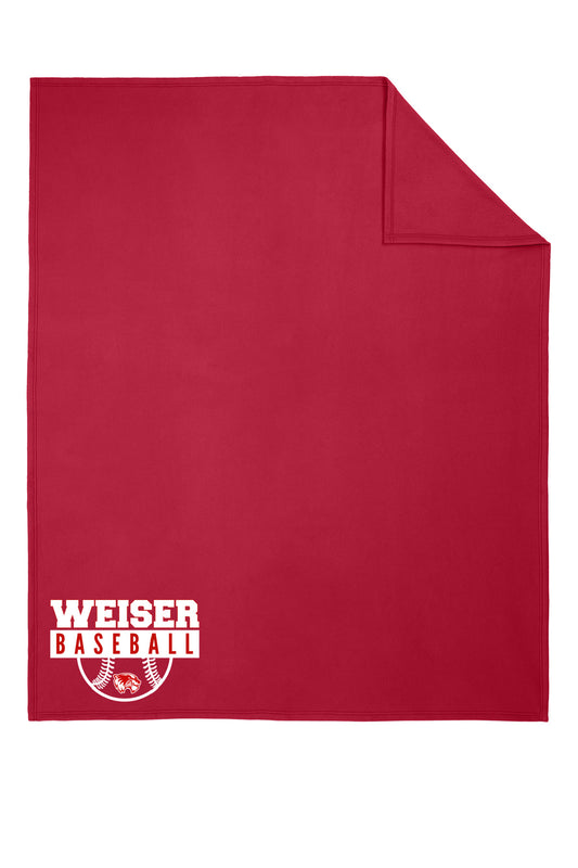 Weiser Baseball 2025 Blanket