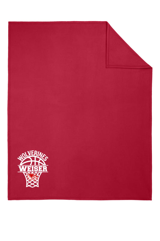 WMS Girls Basketball Fans Blanket