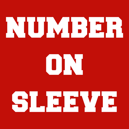 ADD-ON: NUMBER ON SLEEVE-HOODIE