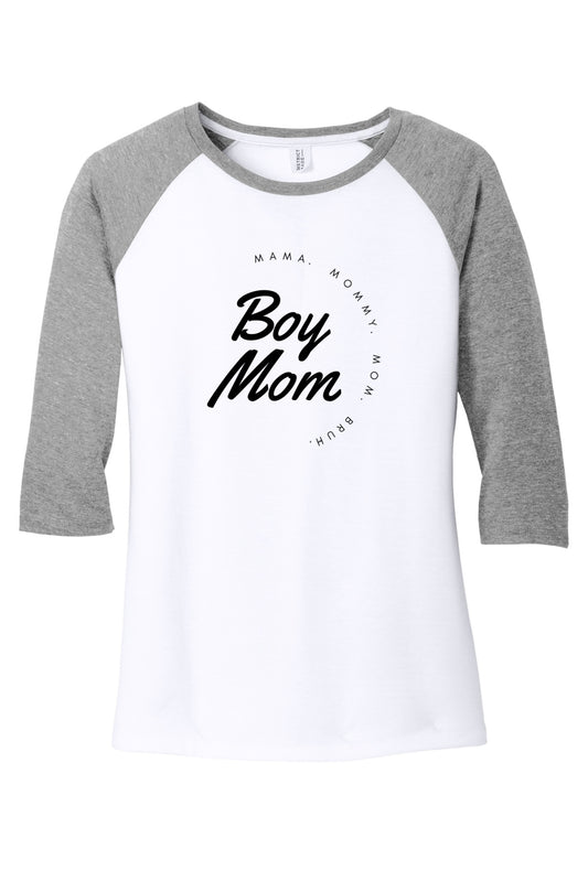 Boy Mom Women's 3/4 Sleeve Shirt