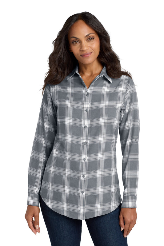 Carolyn Plaid Flannel Tunic