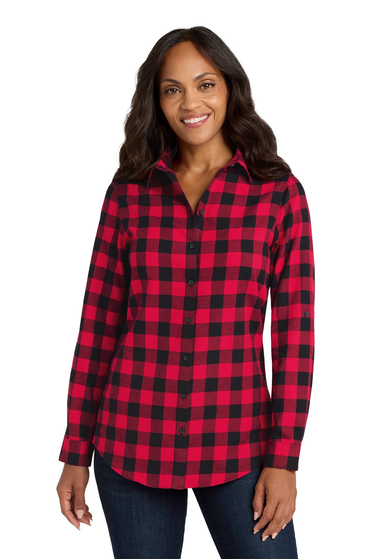 Carolyn Plaid Flannel Tunic
