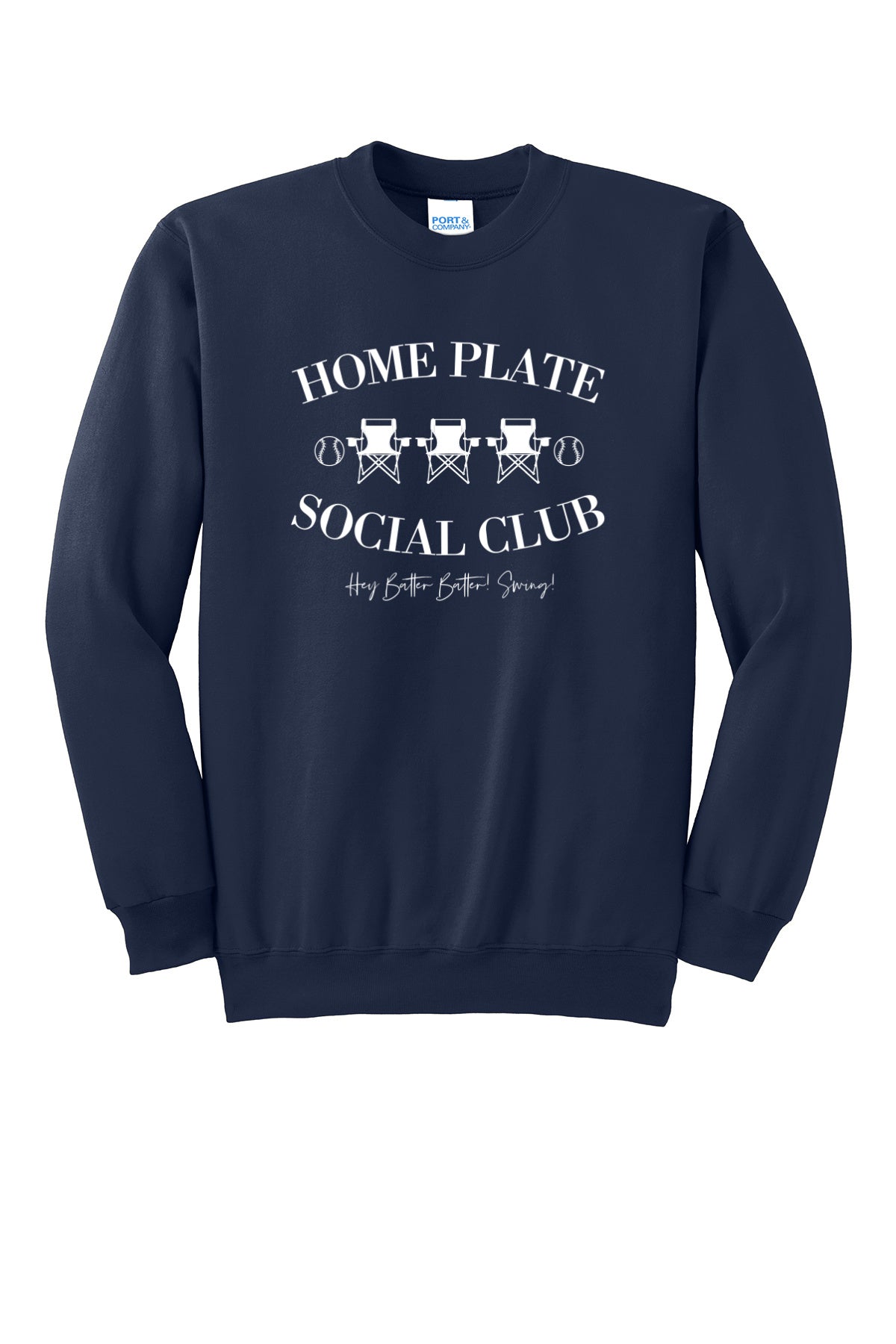 Home Plate Social Club Crew Neck