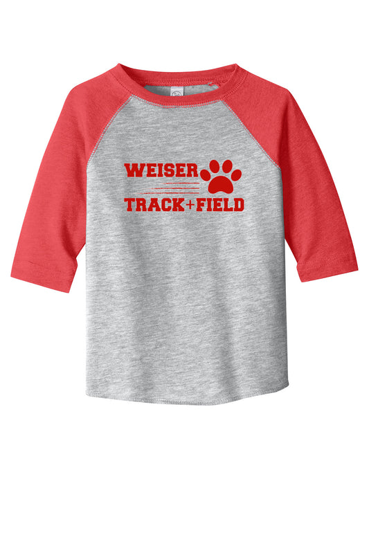 Toddler 3/4 Sleeve Weiser Track 2