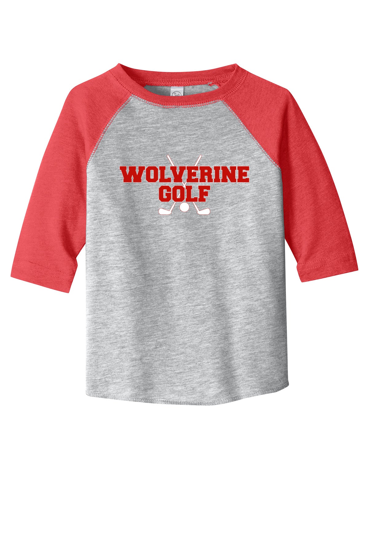 Toddler 3/4 Sleeve Weiser Golf 1