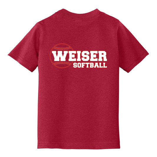 Toddler T-Shirt Weiser Softball 2
